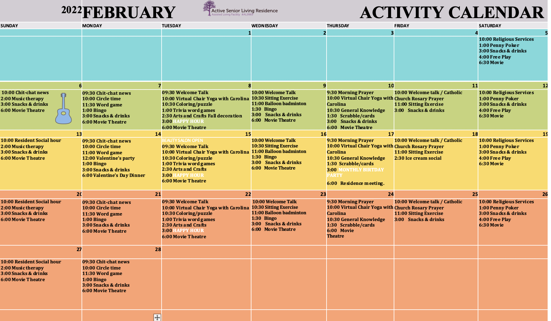 Active Senior Living (Tamarac, FL 33351) Cherry Oak